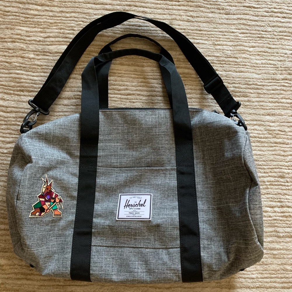 Hershel Novel Duffel - Arizona Coyotes Logo